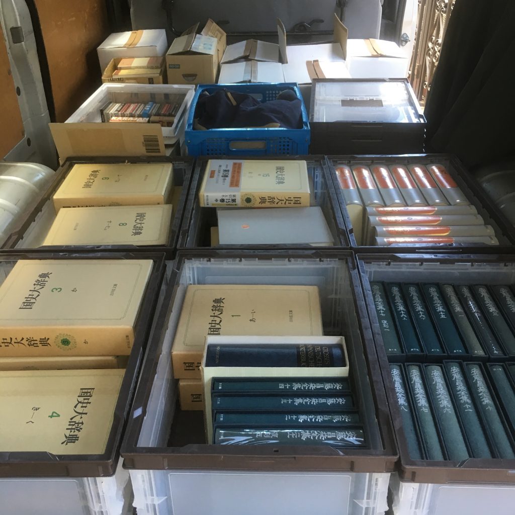 千葉県松戸市で古本出張買取した結果