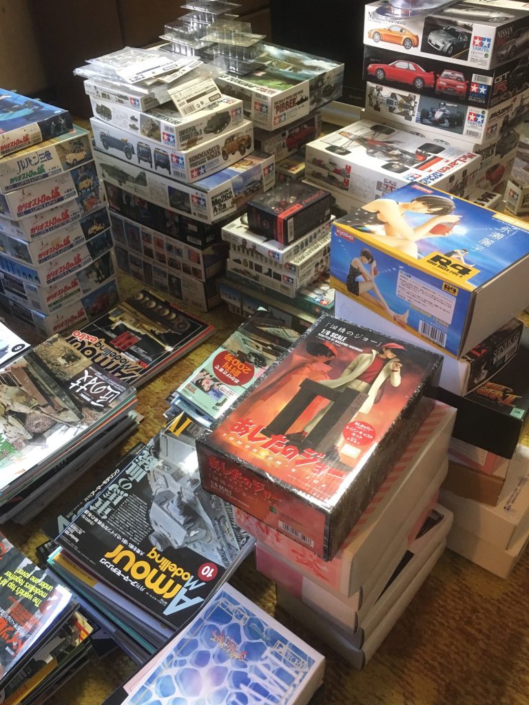 埼玉県白岡市で出張買取したプラモデル