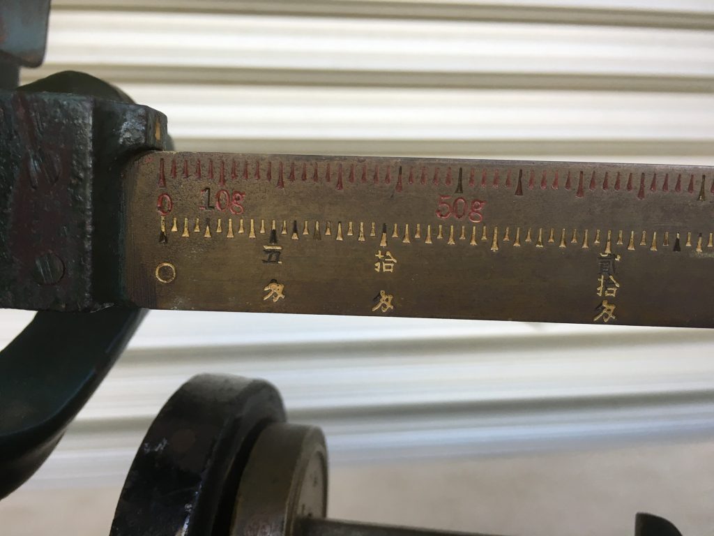 匁単位で計測できる秤