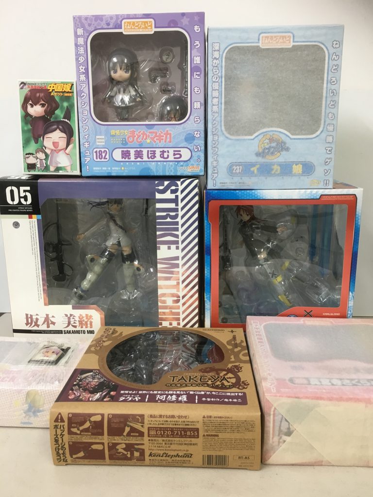 埼玉県で古本買取と同時にフィギュアも。