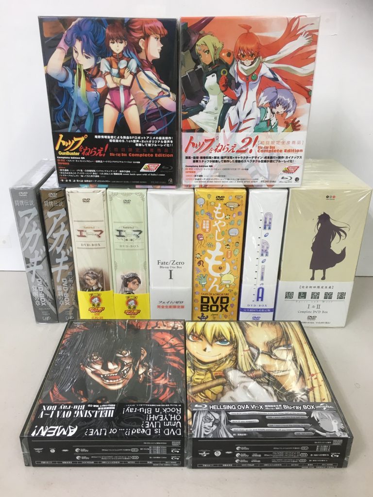 埼玉県で古本出張買取と同時にDVD-BOXも買取