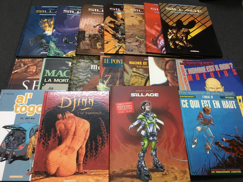 埼玉県所沢市でバンドデシネを古本買取