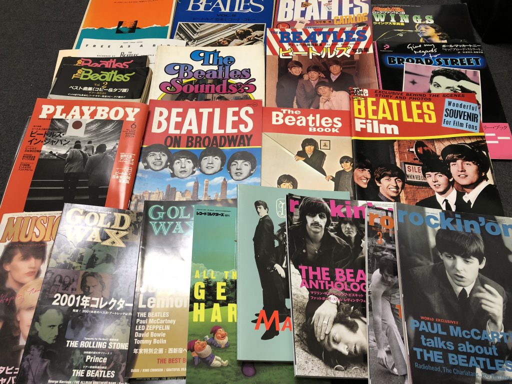 新座市で出張買取したビートルズの本1