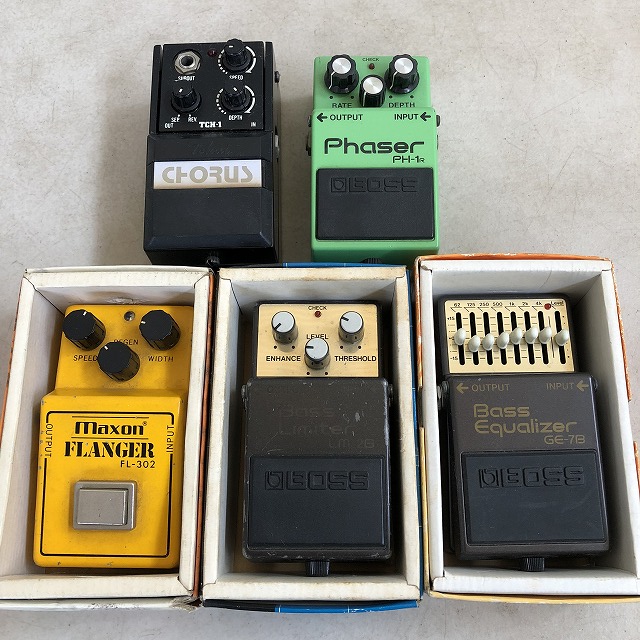 新座市で古本買取のついでにエフェクターも1