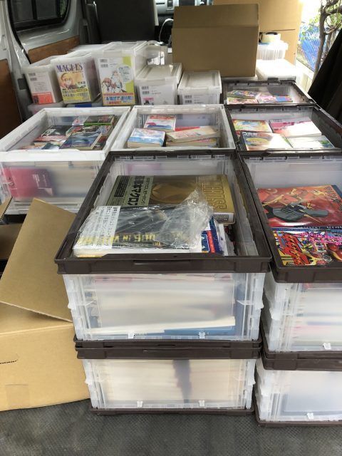 さいたま市で古本の出張買取の結果